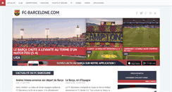 Desktop Screenshot of fc-barcelone.com